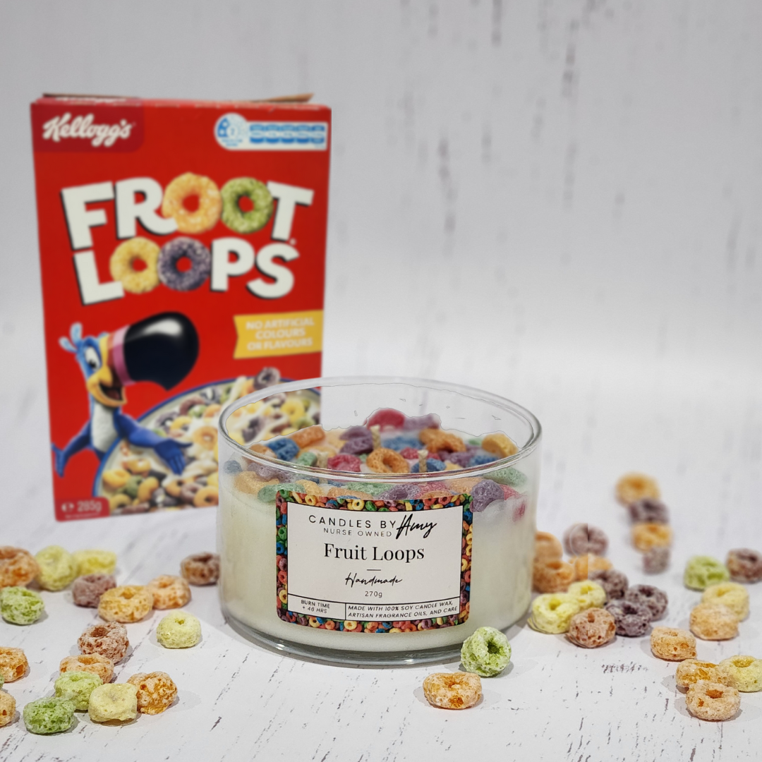 Fruit Loops Candle