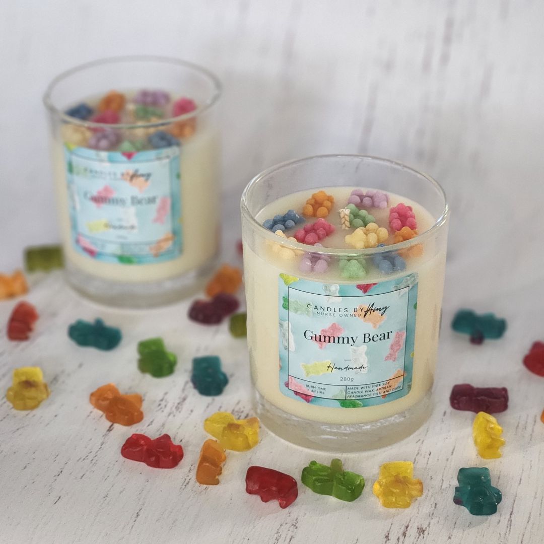 Gummy Bear Candles