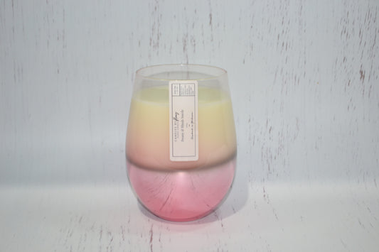 Rose Gold Ombre Rene Candle