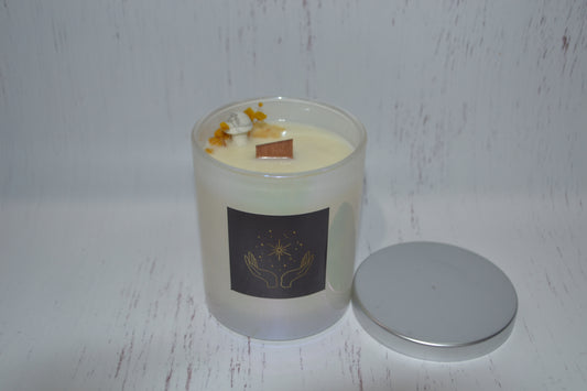 Celestial Crystal Infused Candle