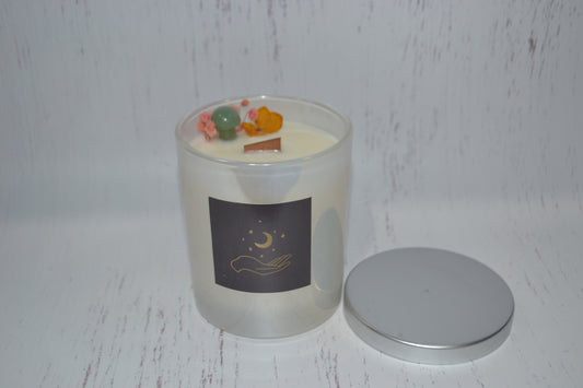 Celestial Crystal Infused Candle
